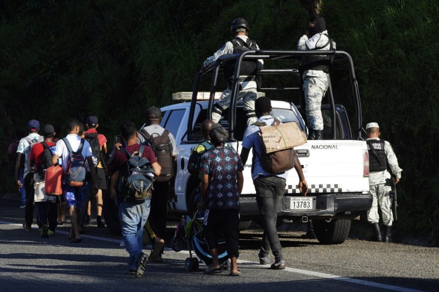 GN: se disparó a vehículo con migrantes; fue legítima defensa