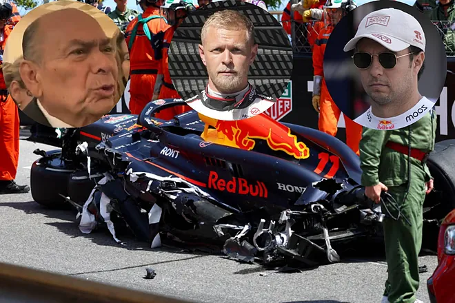 Papá de Checo Pérez critica duramente a Magnussen por brutal accidente en GP de Mónaco