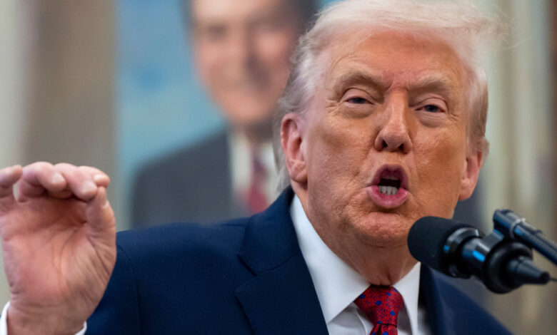 Trump presentará agenda para 2026 mientras su popularidad disminuye